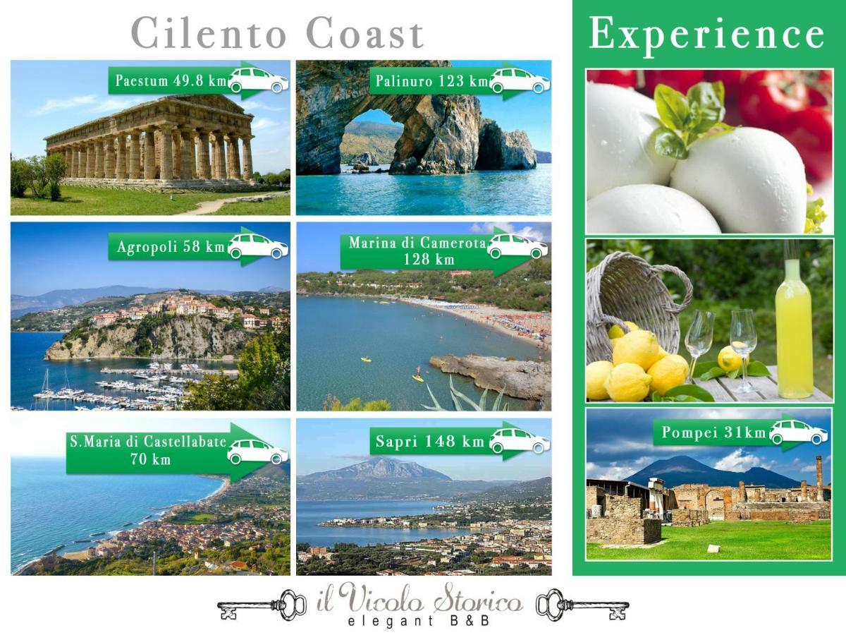 Elegant B&B - Il Vicolo Storico Σαλέρνο Εξωτερικό φωτογραφία